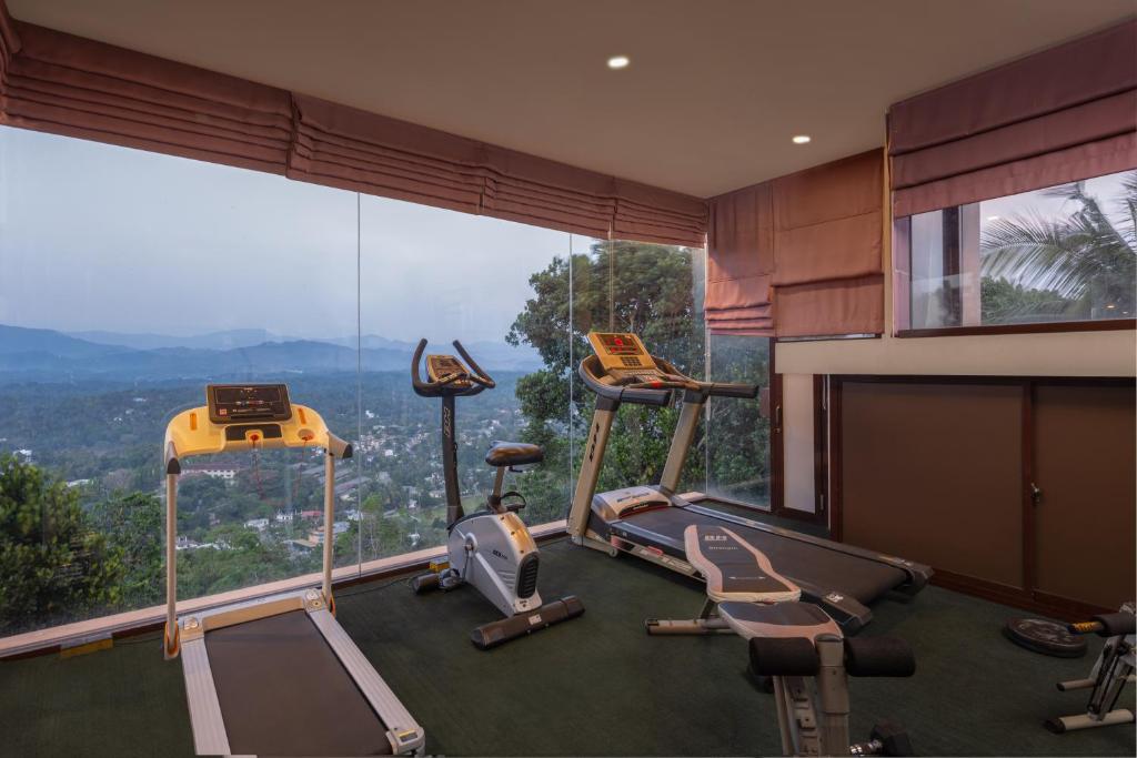 Fitness centrum a/nebo fitness zařízení v ubytování View360