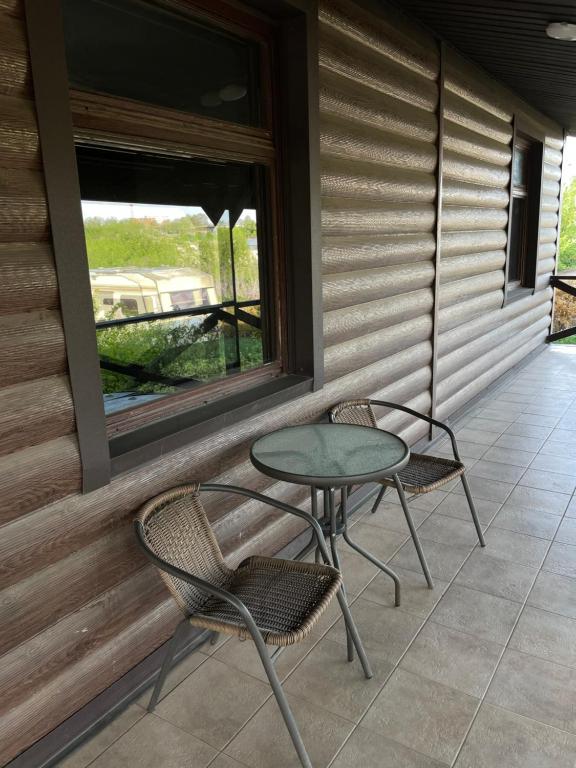 Balkón nebo terasa v ubytování Hotel Voyage Вояж