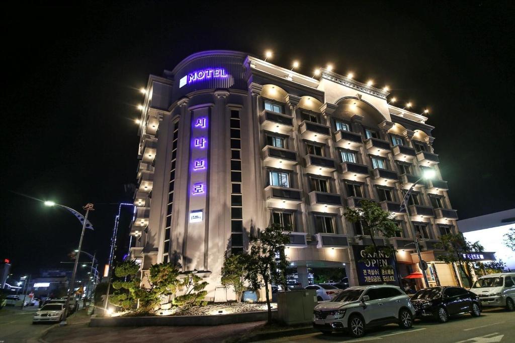 Budova, kde se motel nachází