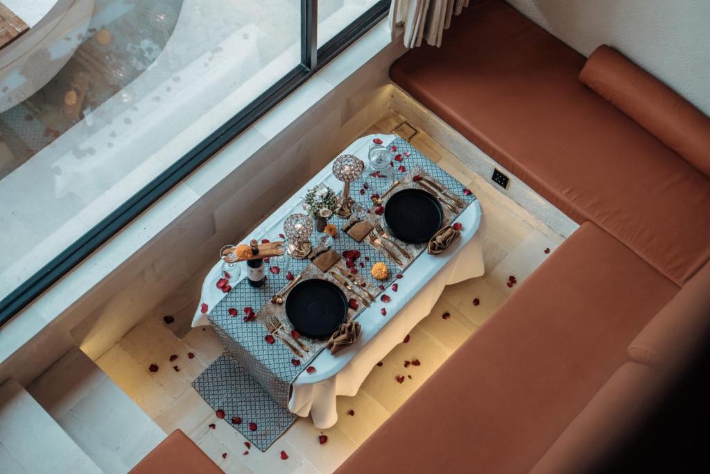 Essen in der Villa oder in der Nähe