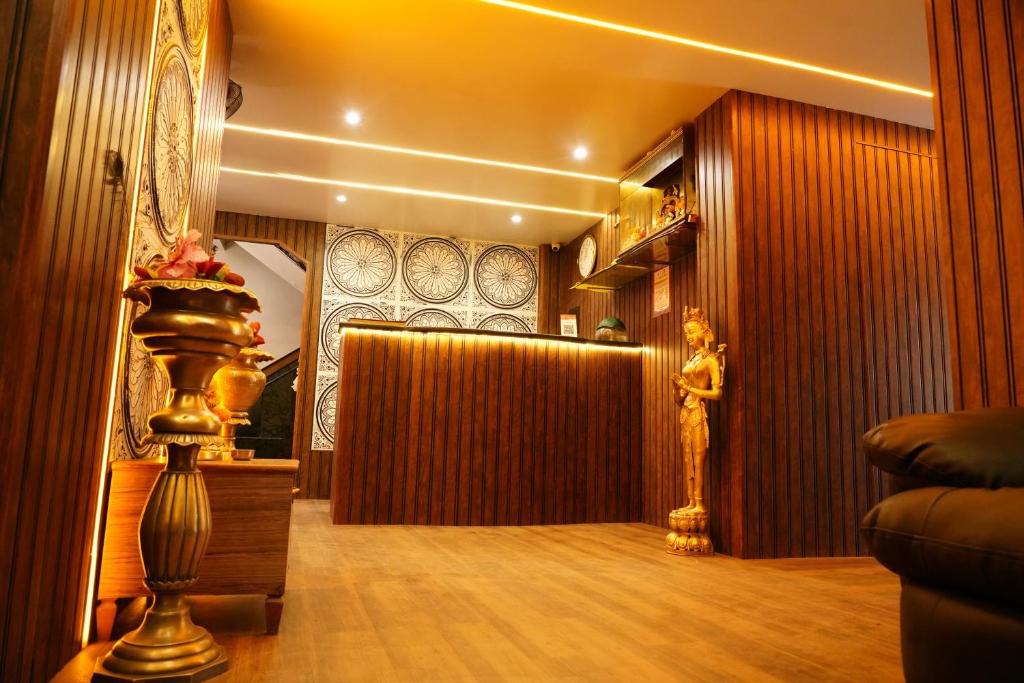 Posezení v ubytování Hotel Padma Krishna