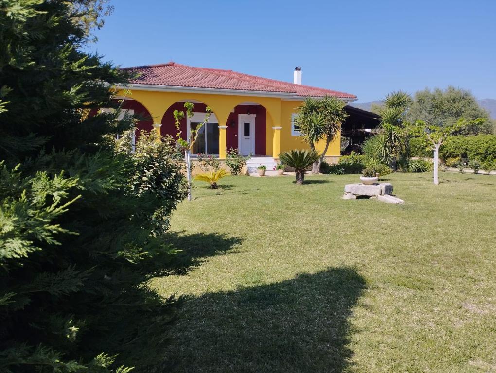Zahrada ubytování Loukas Farm House