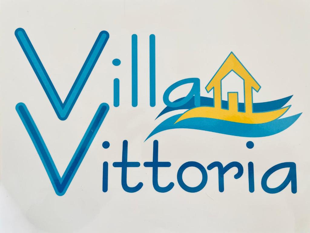 ein Logo für ein fl florida-Unternehmen in der Unterkunft Villa Vittoria in Trappeto
