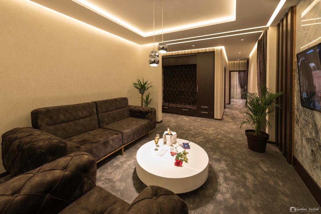 Posezení v ubytování Vera HOTEL-VILLA