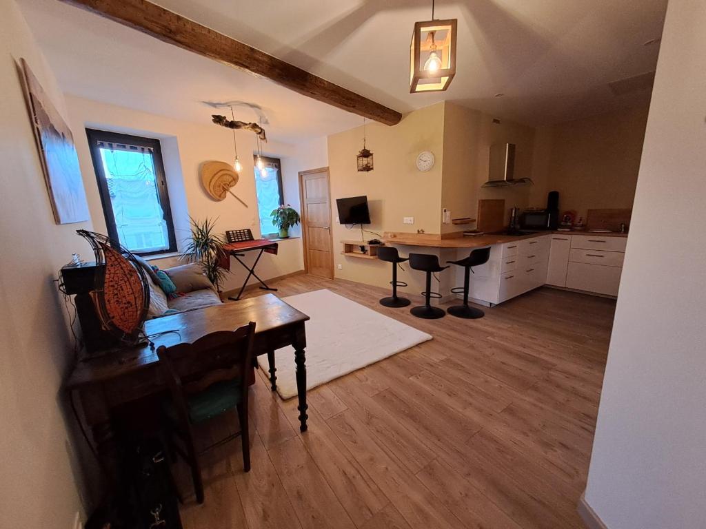 Kuchyň nebo kuchyňský kout v ubytování Chez Mary