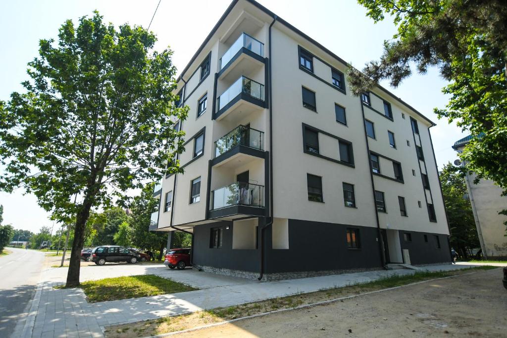 Budova, kde se apartmán nachází