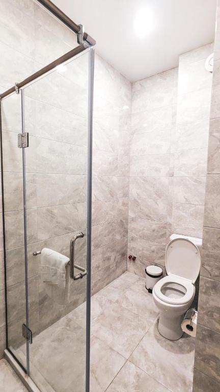 Koupelna v ubytování GG ApartHotel