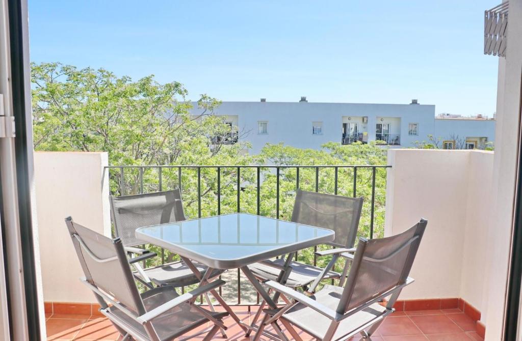 Balkón alebo terasa v ubytovaní Apartamento vistas al parque