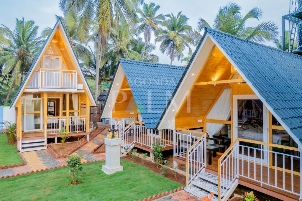 Zahrada ubytování Agonda Palm Beach Resort