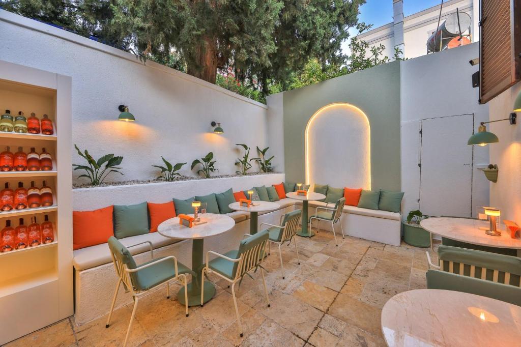 Posezení v ubytování Old Town Hotel Kalkan
