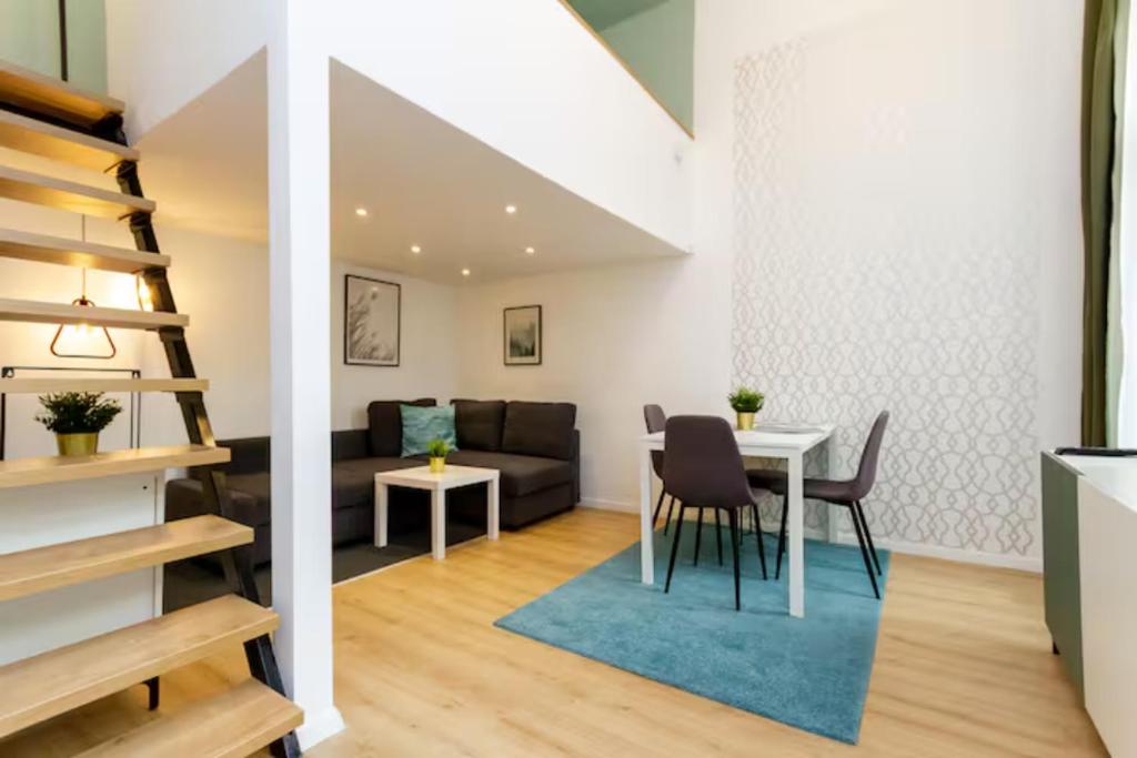 Posedenie v ubytovaní Stylish Suite WestEnd