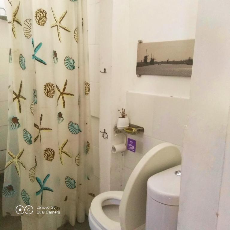 Koupelna v ubytování PM Room