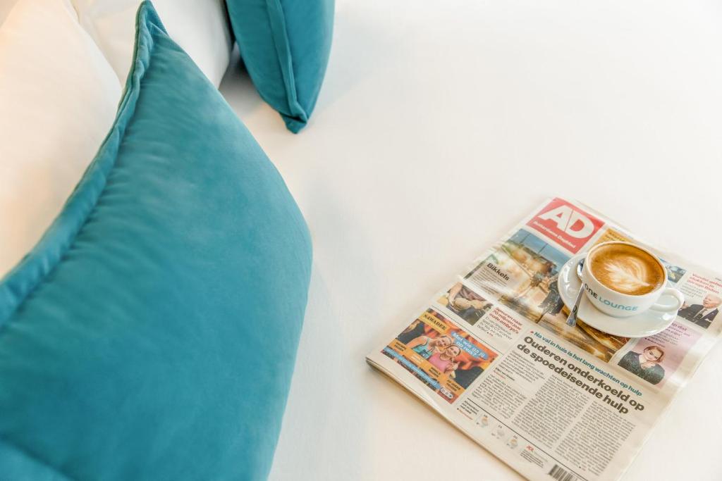 Posezení v ubytování Motel One Rotterdam