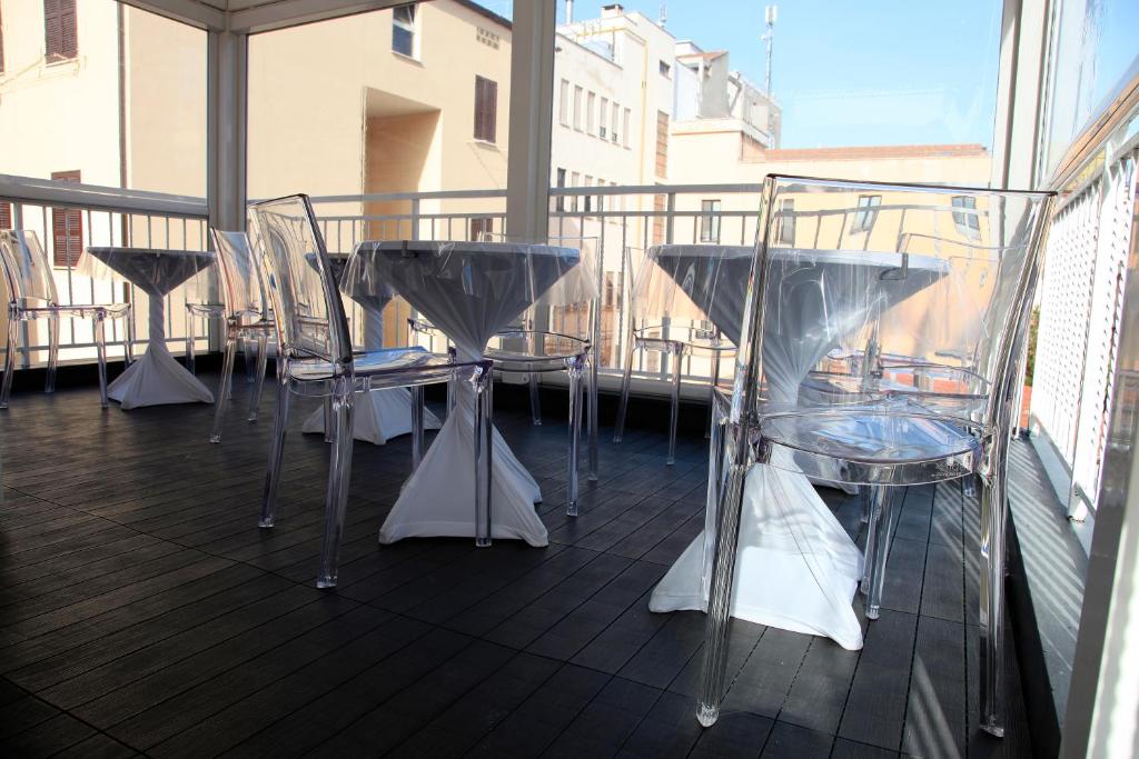 Balkón nebo terasa v ubytování Bella Pescara B&B