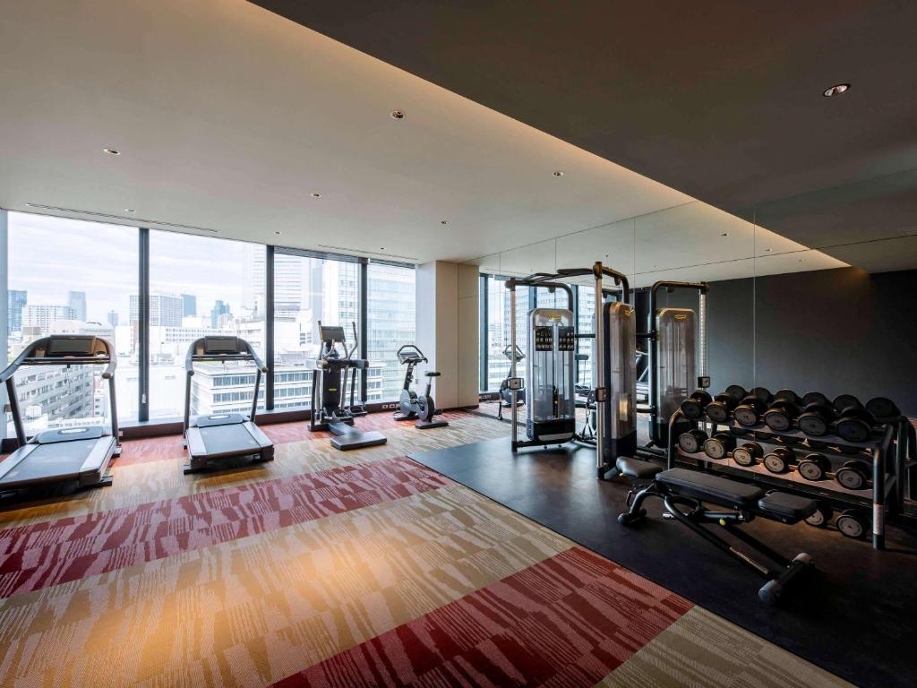 Fitness centrum a/nebo fitness zařízení v ubytování Pullman Tokyo Tamachi