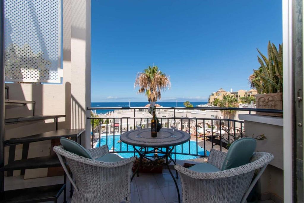 A balcony or terrace at Los Olivos 13 - One Bed