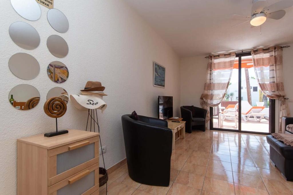 Posezení v ubytování Parque Santiago II 175 - Two Bed