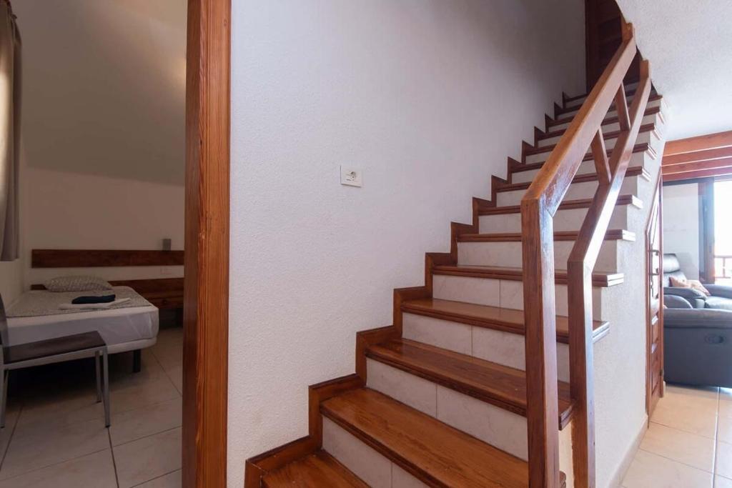 Postel nebo postele na pokoji v ubytování Parque Santiago II 252 - Two Bed