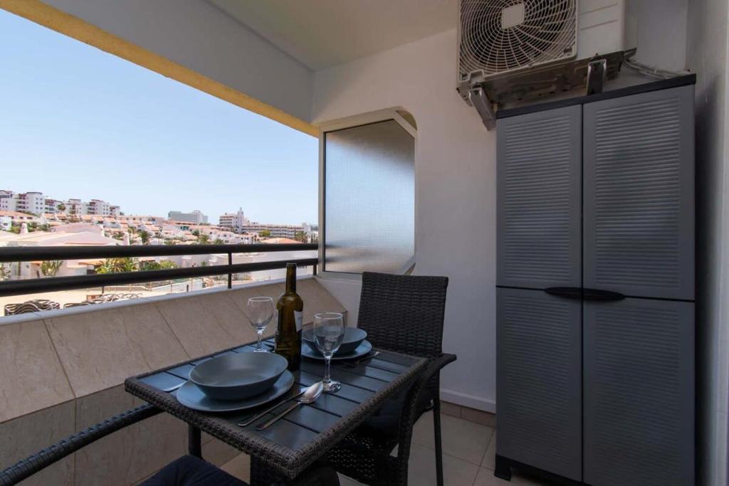Balkón nebo terasa v ubytování Santa Maria 135 - Studio with air conditioning and pool view