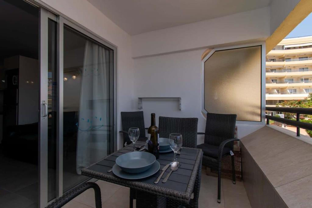 Balkón nebo terasa v ubytování Santa Maria 135 - Studio with air conditioning and pool view