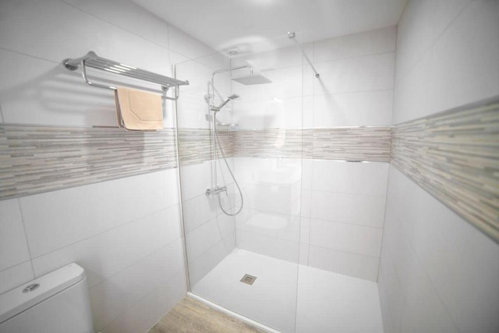 A bathroom at Villa Whitney