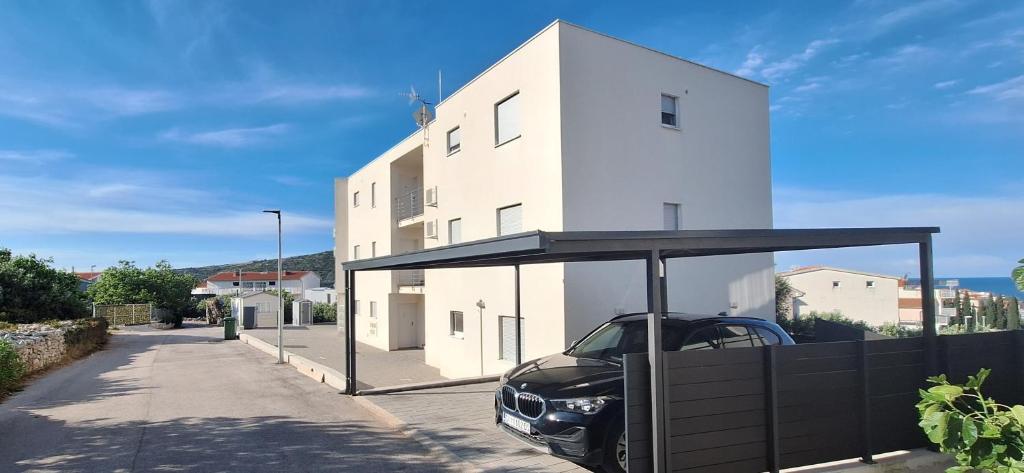 Budova, kde se apartmán nachází