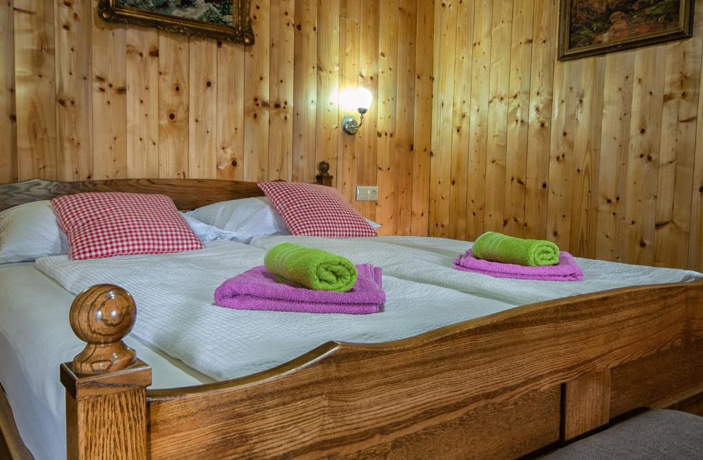 Postel nebo postele na pokoji v ubytování Holiday Home David