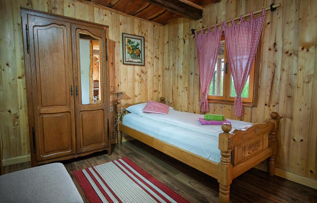 Postel nebo postele na pokoji v ubytování Holiday Home David