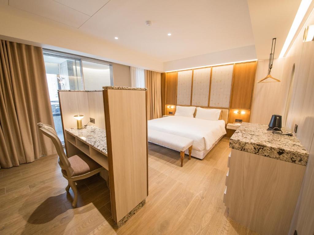 Hôtel de Ľeau - Habitación Deluxe Con Cama Grande