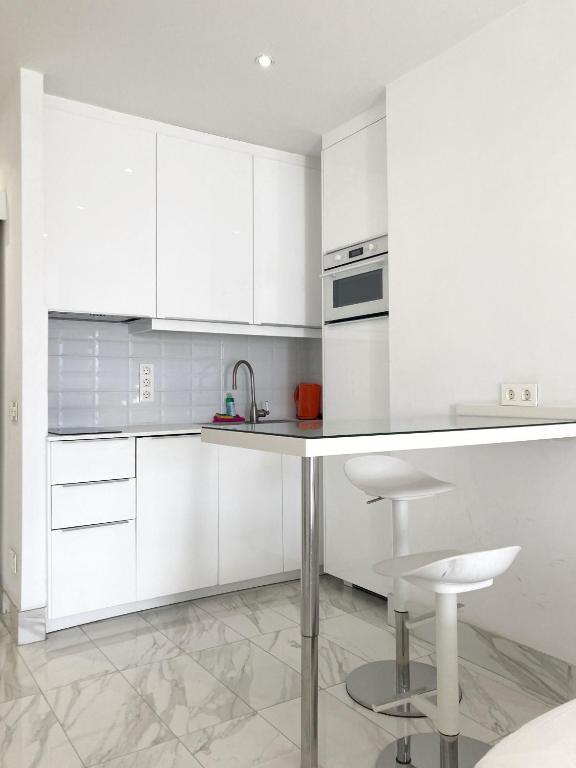 Kuchyň nebo kuchyňský kout v ubytování Santa Catalina Beach Flat by Canary365