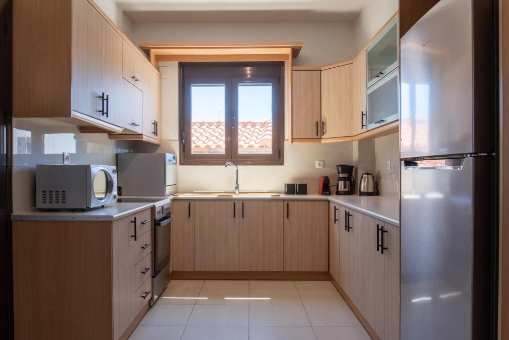 Kuchyň nebo kuchyňský kout v ubytování Anelia Serene Villa