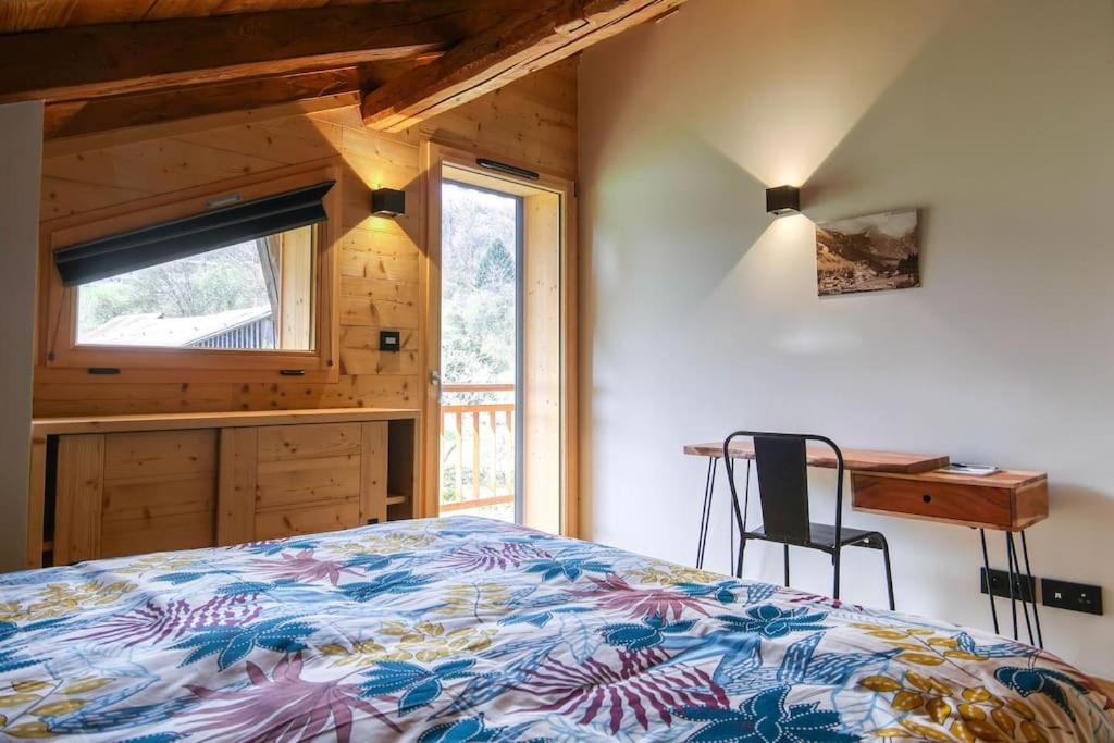 Postel nebo postele na pokoji v ubytování Appartement Chez Francois