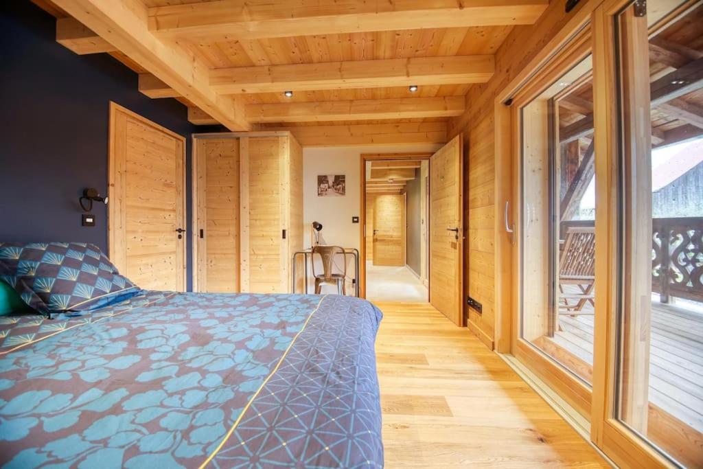 Postel nebo postele na pokoji v ubytování Appartement Chez Francois