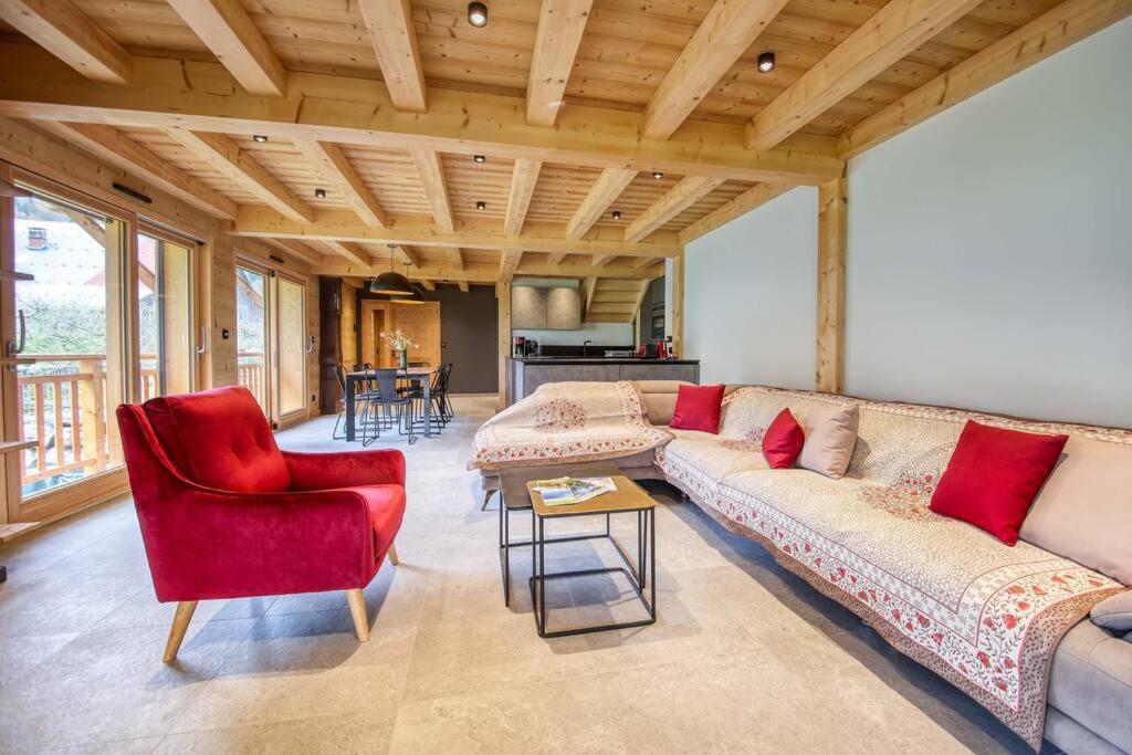 Posezení v ubytování Appartement Chez Francois