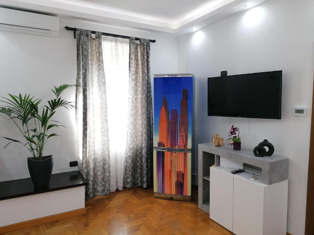 A television and/or entertainment centre at Il Melangolo