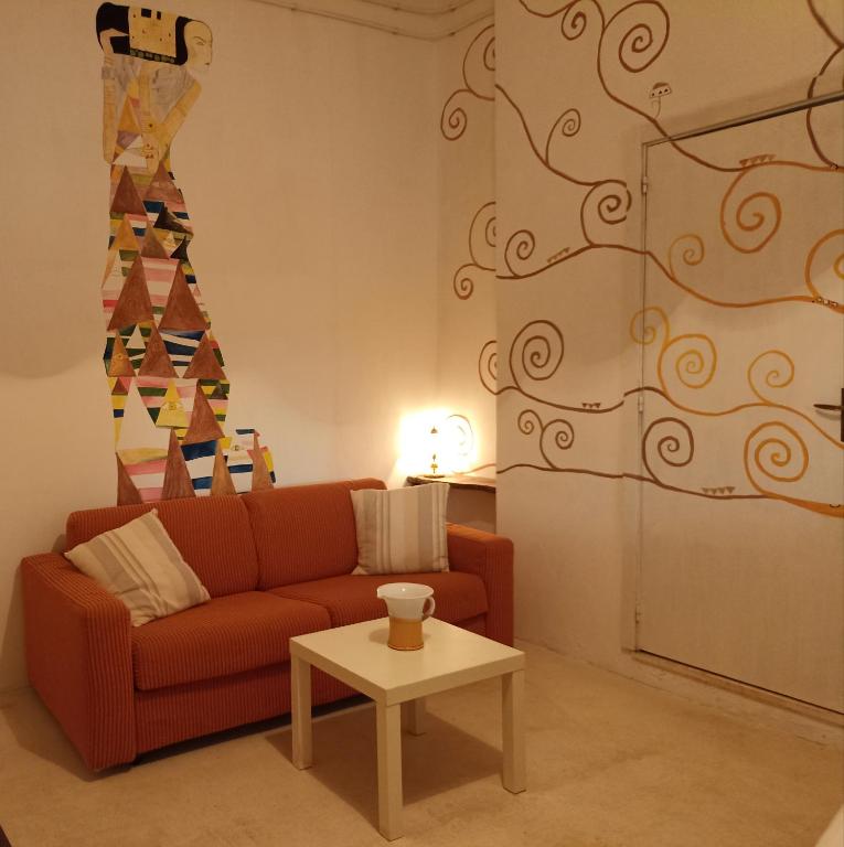 Posedenie v ubytovaní B&B La casa degli artisti