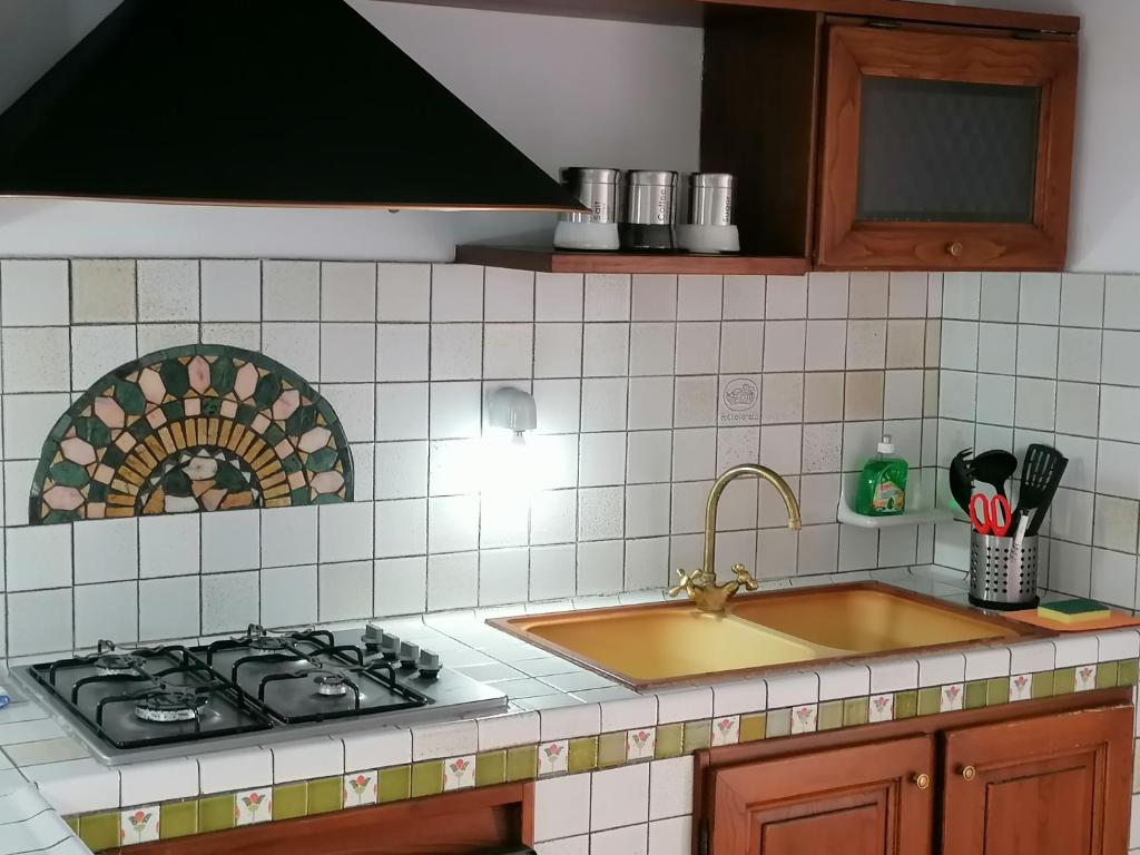 A kitchen or kitchenette at Il Melangolo