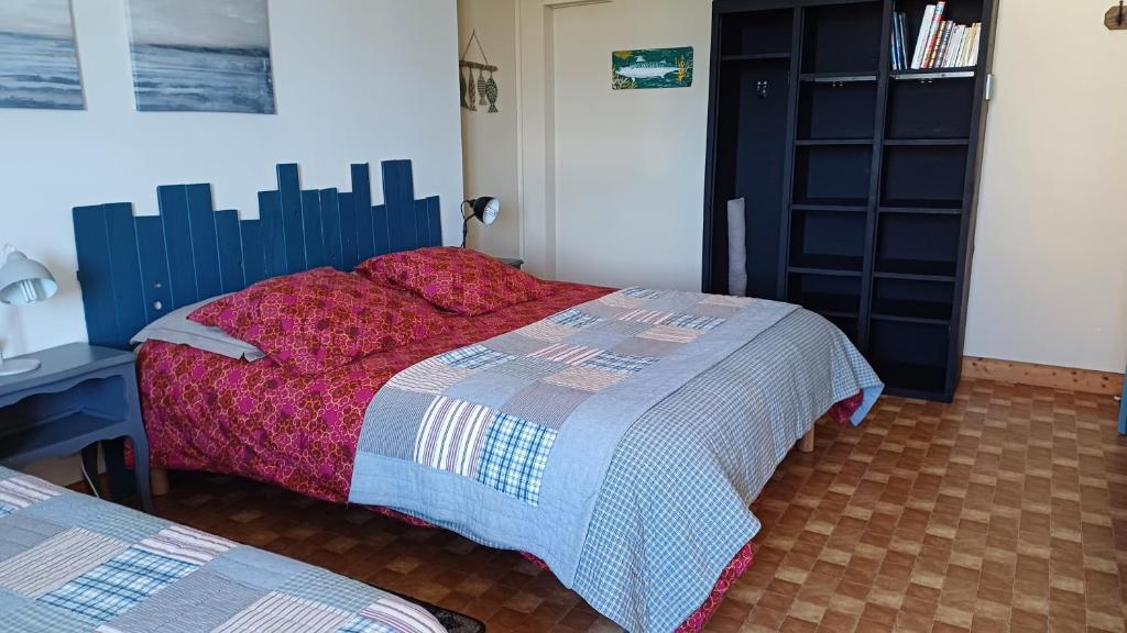 Posteľ alebo postele v izbe v ubytovaní Le relais du phare
