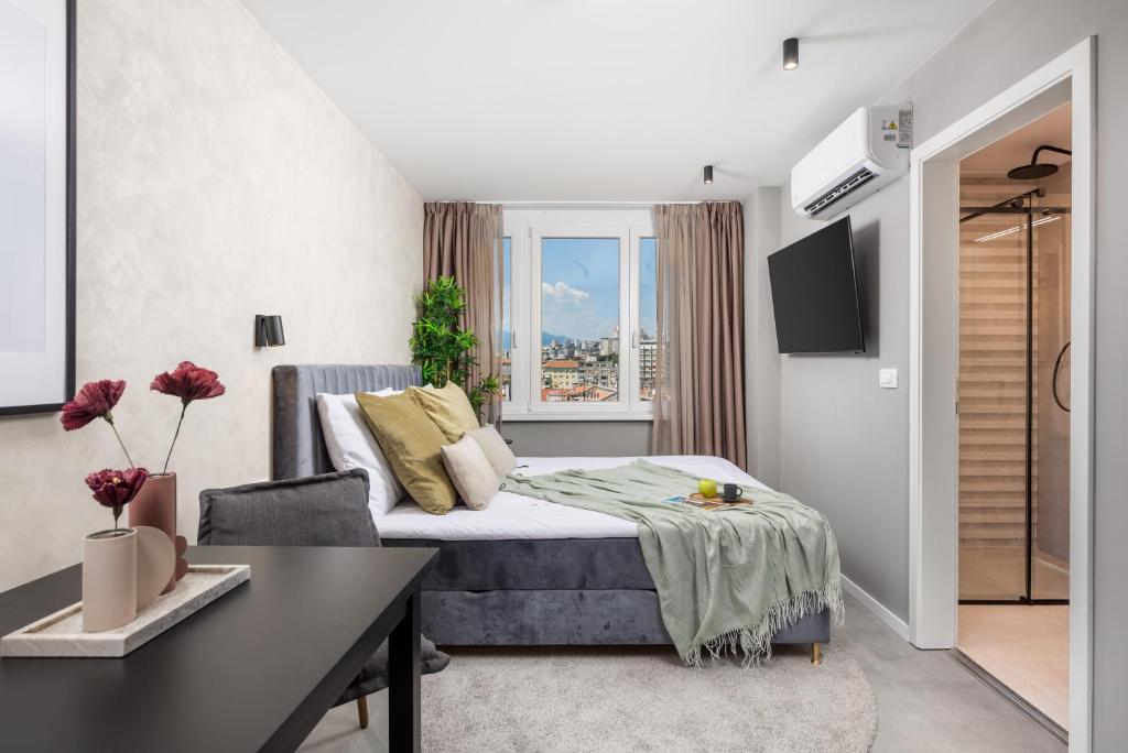 Molo Longo - Central Apartments & Rooms - Deluxe Studio -Fiorella La Guardije 13街，5楼