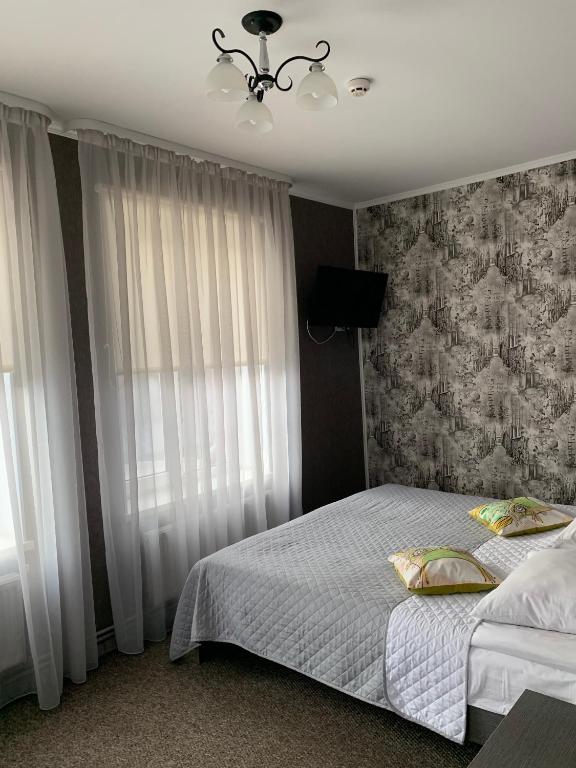 Postel nebo postele na pokoji v ubytování Yurus Hostel