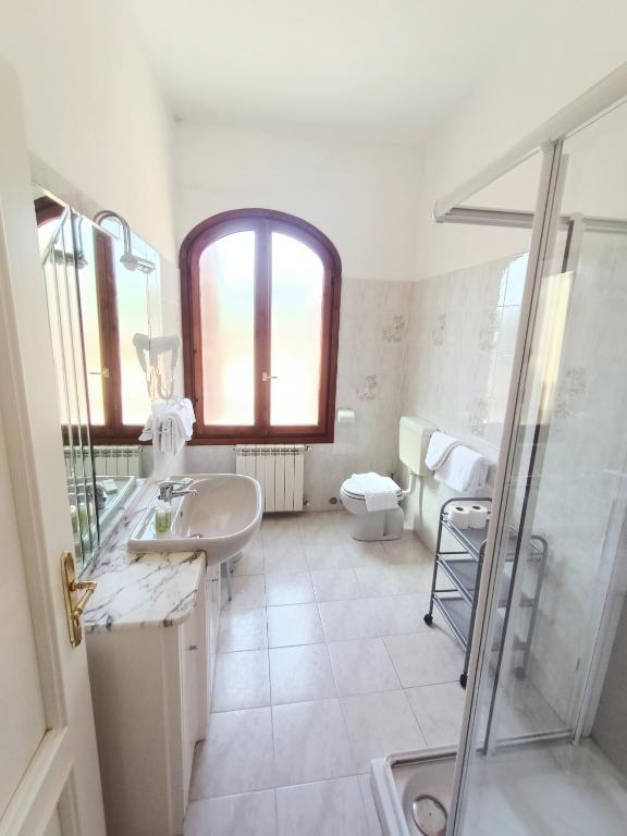 Kúpeľňa v ubytovaní Appartamenti Villa Chiara