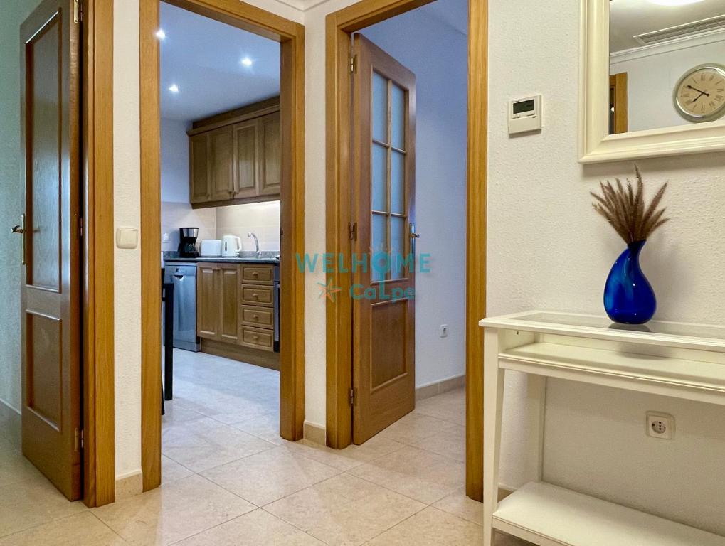 Kuchyň nebo kuchyňský kout v ubytování MANZANA bonito y cómodo apartamento con piscina