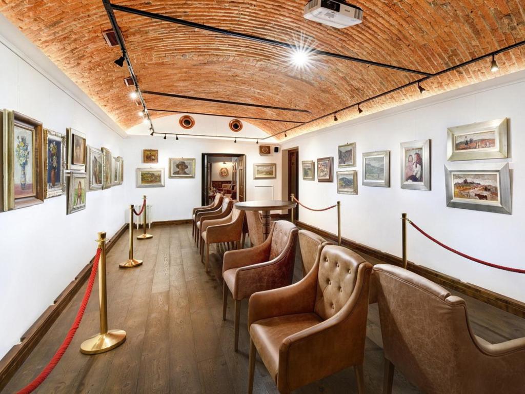 Posezení v ubytování Hotel Lomnica