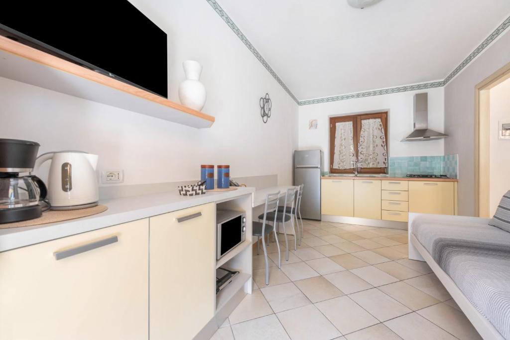 Kuchyň nebo kuchyňský kout v ubytování Residence Tatiana A2