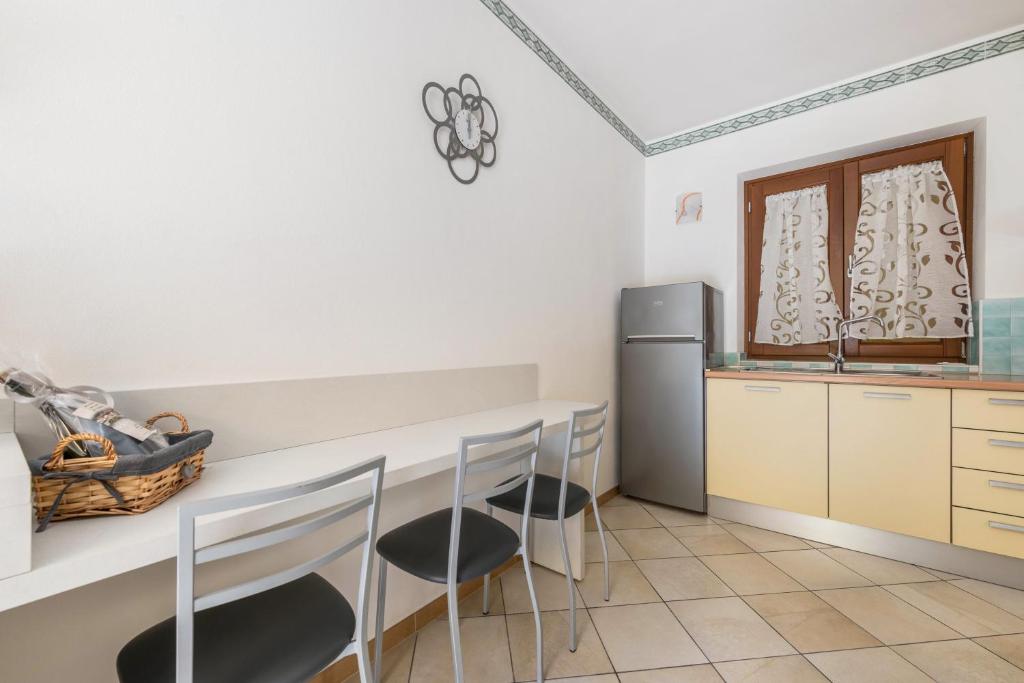 Kuchyň nebo kuchyňský kout v ubytování Residence Tatiana A2