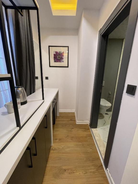 Koupelna v ubytování Mi Hotel Boutique
