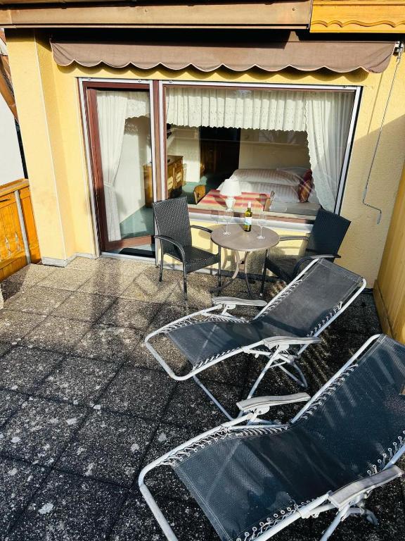 Posezení v ubytování Gästehaus Herzog