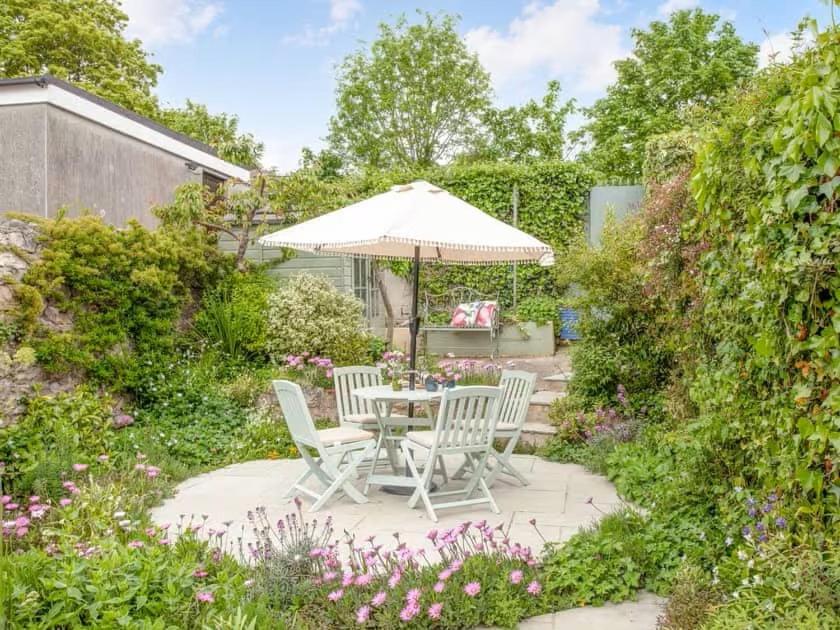 En have udenfor Lavender Cottage