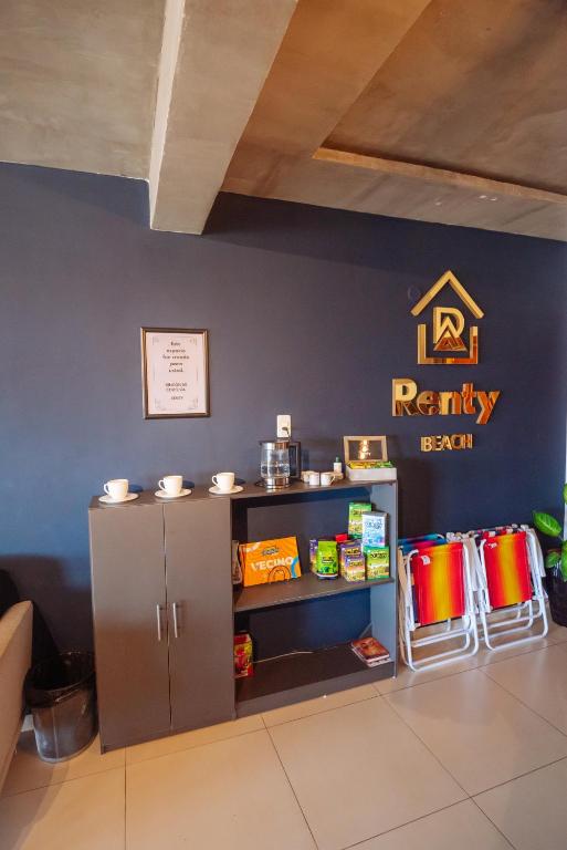 Posezení v ubytování Hotel Renty Beach
