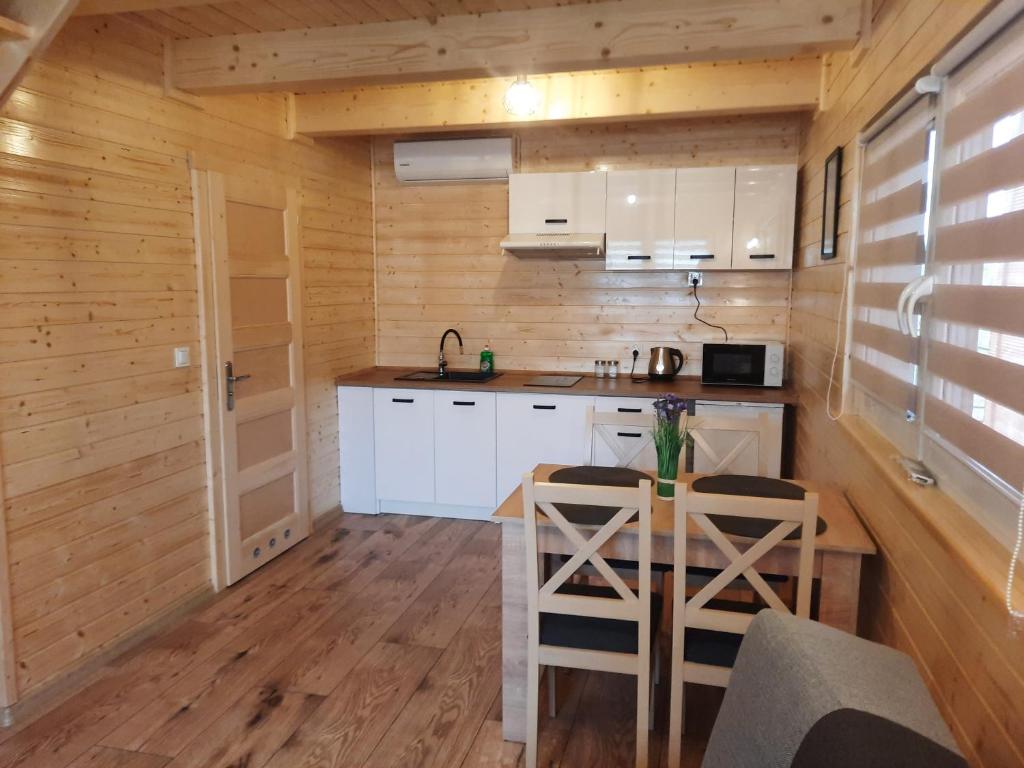 Kuchyň nebo kuchyňský kout v ubytování Energy4YOU Zator
